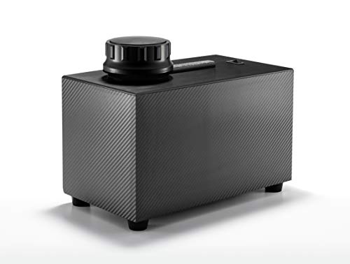 Record Doctor Schallplattenwaschmaschine VI, Set mit 2in1 Reinigungs-Bürste mit Samt, Reinigungs-Flüssigkeit und Tuch, Carbon