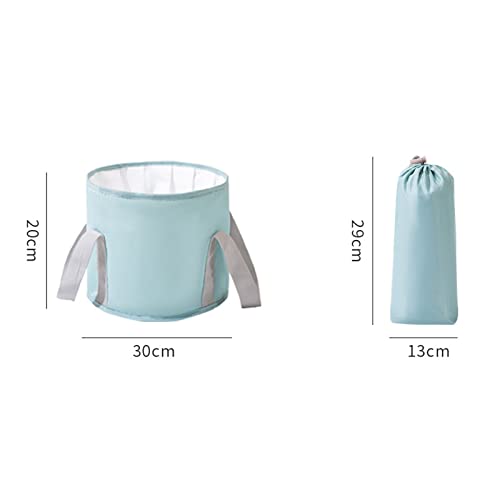 Baño plegable para pies con bolsa portátil y masaje miniatura 3