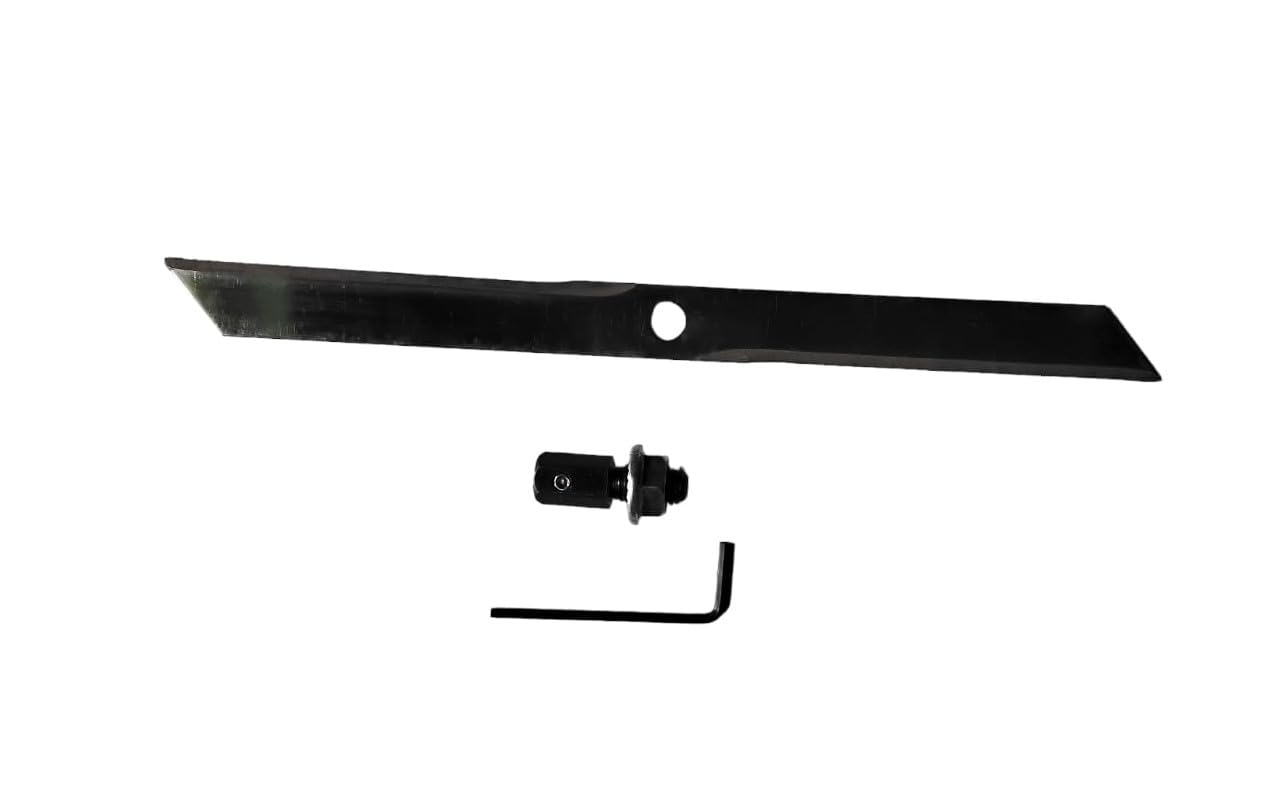 Sonsole 775 DC Motor 5mm Shaft Adapter, Connector with Mini Grass Cutter Blade-image-6