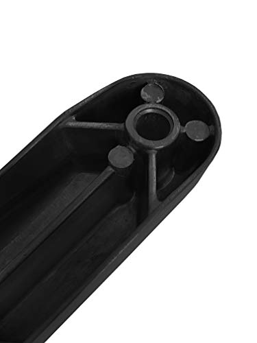 Heavy Duty Replacement Office Chair Base - 28" Aluminum Black - S4180-2