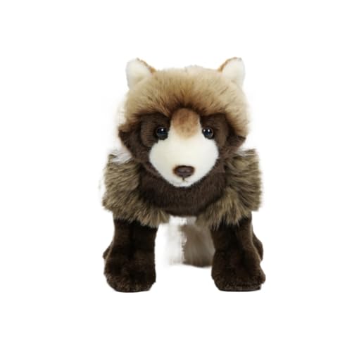 Jouet en peluche Tanuki réaliste et doudou raton laveur pour enfant