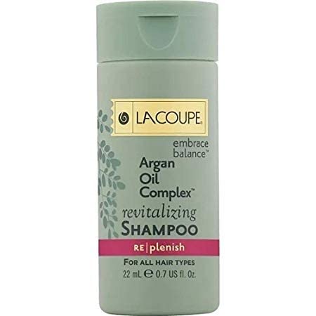 La Coupe Argan Oil Complex Revitalizing Shampoo - 0.75 Oz - Set of 18 - Total 13.5 Oz