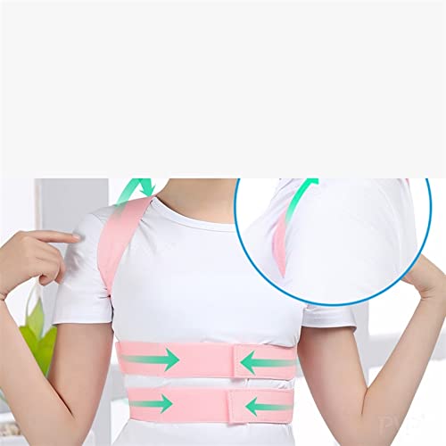 Correcteur de dos réglable avec ceinture de soutien bleu pour enfant