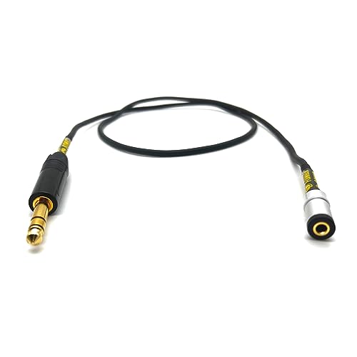 Image of Sonic Plumber 6.35mm (1 /4?) TRS to 3.5mm (1 /8?) TRRS Headphone Adapter (50cm / 1.5ft)