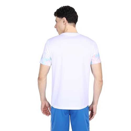 Image of YONEX Essentia Junior T-Shirt - Sustainable Performance | TruDry Moisture-Wicking | Cool, Dry and Comfortable | Round Neck | Light Weight | Eco-Friendly T-Shirt Recycled Plastic Bottles