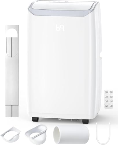 Image of 12000 BTU 3-in-1 Portable Air Conditioner - Cooling, Quiet Operation with Dehumidifier, Sleep Mode, Timer & Remote Control Included