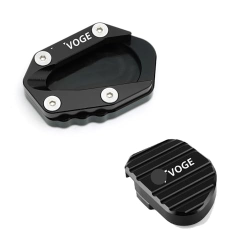 Extension béquille latérale moto Loncin Voge plaque support CNC