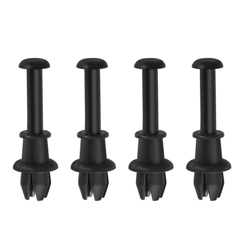 LEEQ Hutablage Clips - 4 PCS Auto Hutablage Clip, Hutablage Haltegurt Clip, Hutablage Seiten Clips, Hutablage String Clips Halter, Knopf Halter Pivot Peg, Hutablage String Clip Hakenhalter