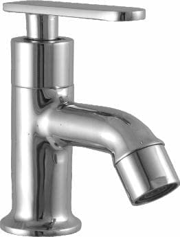 Pillar Cock Tap with Chrome Finish for Bathroom Washbasins & Kitchen Sinks