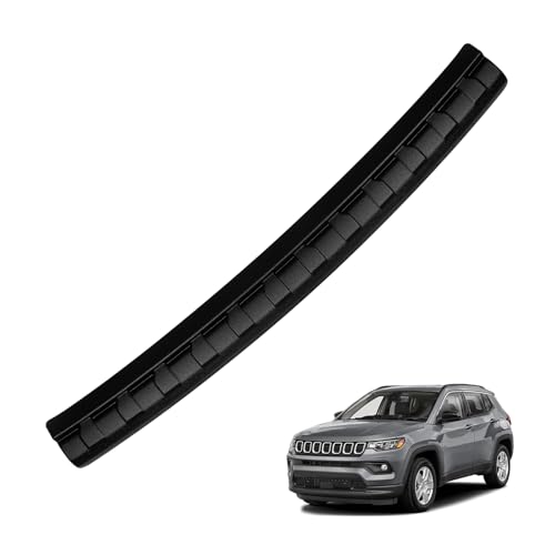 PeakPurit Rear Bumper Protector Compatible with Jeep 2017-2025 Compass Accessories ...