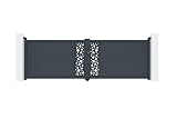 - Ce pack contient : - Portail battant aluminium SUNNY gris - Largeur: 397cm et Hauteur: 120cm - 2 poteaux aluminium H.166cm gris