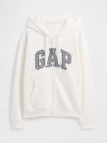 Image of GAP Women's Logo Hoodie Hooded Full Zip Sweatshirt