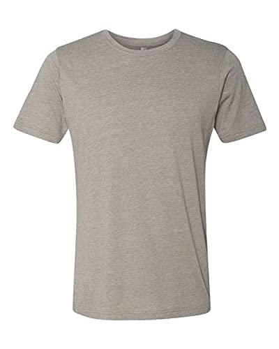 Next Level Mens Poly/Cotton Tee 6200-Ash (65/35)-X-Large (3 Pack