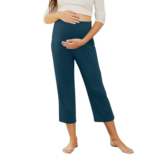Ropa Premama Leggins Embarazada Mujer Ropa Deportiva para Adaptador Pantalon Mayas Leggings Pantalón Abrigo Pantalones Yoga Negros Deporte Posparto Cintura Elastica Pijama Invierno XXL Embarazo