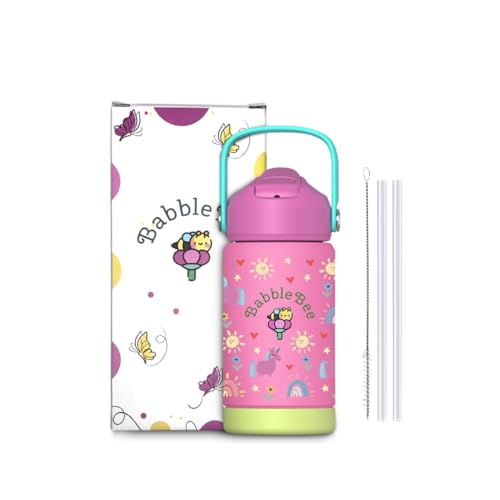 Botella Agua Acero Inoxidable Niños Termo 350ml Antigoteo Pajita Aislamiento Doble Pared Portátil Resistente Duradera Uso Diario Colegio Deportes Seguridad Sin BPA Fácil Limpieza Diseño Ergonómico