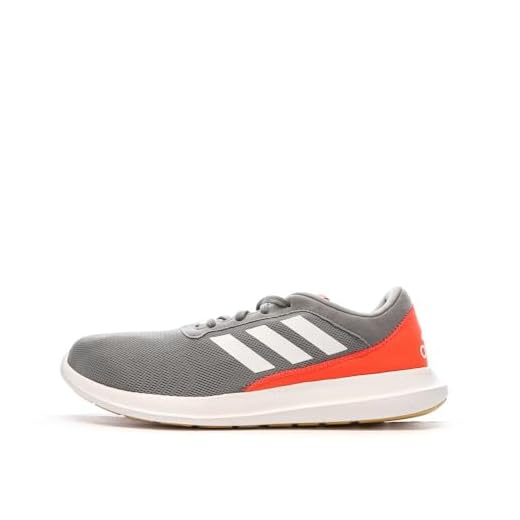 Adidas Coreracer - Zapatillas de running para hombre, color gris y naranja, gris, 43 1/3 EU