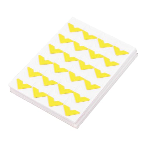 PACKOVE 28 Selbstklebende Papierfotoecken Scrapbooking und Fotoalben Kreative Fotoecken mit Einfacher Dekoration und Verblassschutz