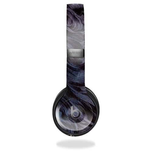 Image of Skin Compatible with Beats Solo 4 - Angry Ripple - Premium 3M Vinyl Protective Wrap Decal Cover - Easy to Apply | Crafted in The USA by MightySkins