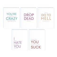 10 Cards - Funny Big Word (2 of each design)