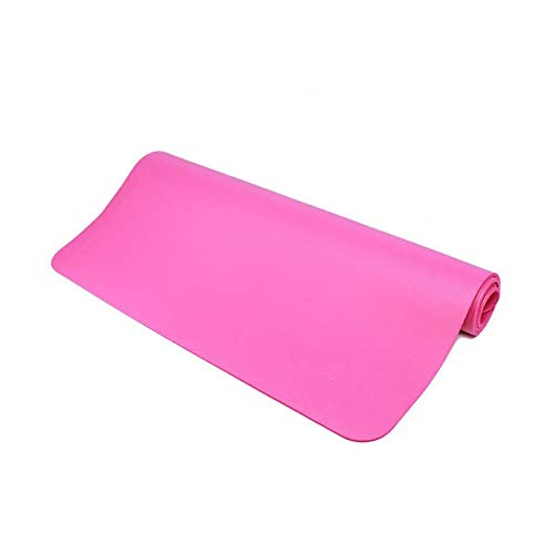 Kanqingqing Estera de Yoga Yoga Mat 10MM Grueso estupendo Antideslizante Deportes Y Estera de Gimnasio Adecuado for Todo Tipo de Yoga Pilates y Ejercicios de Piso Cover