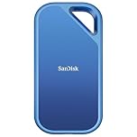 SANDISK Creator Pro Portable NVMe SSD 4TB (up to 2000 MB/s read/write speeds for demanding workflows, 3 Meter drop protection, IP65 water & dust resistance, 1 Month Adobe Creative Cloud included)