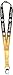 Pro Specialties Group NFL Pittsburgh Steelers Ombre Lanyard, Gold/Black, Onse Size