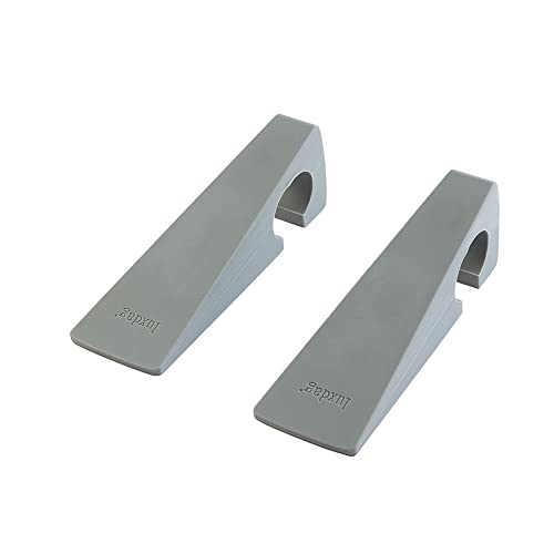luxdag Tope para puertas y ventanas de silicona con práctico soporte de puerta para colgar (color a elegir), cuña antideslizante para ventanas y puertas, piedra, alfombra y madera Cover