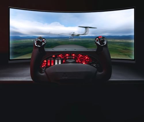 Honeycomb Alpha Flight Controls Yoke & Switch Panel