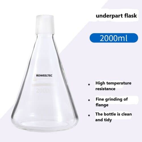 2000ml Vacuum Suction Filter Flask Device Lab Buchner Filting Apparatus