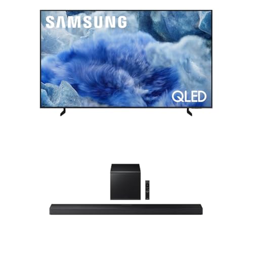 Image of Samsung 75-Inch Class QLED Q8F 4K UHD Smart TV (2025 Model) Q4 AI Processor, 100% Color Volume with Quantum Dot, AirSlim Design + Samsung Q-Series Soundbar HW-QS700F 3.1.2 ch Subwoofer (2025 Model)