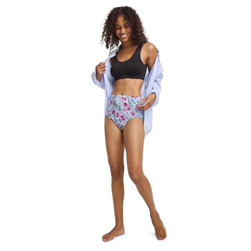 Image of Jockey Women's Underwear Plus Size Elance Brief - 3 Pack, Blushberry, 10