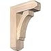 Ekena Millwork BKT0806X22X30IMP04SDF Imperial Craftsman Smooth Bracket w/Offset Brace, Douglas Fir