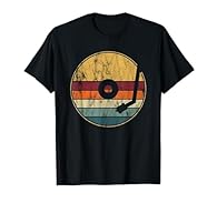 Gifts for musicians and vinyl record player lovers. Retro nostalgic merch and apparel for any throwback audiophiles. Lightweight, Classic fit, Double-needle sleeve and bottom hem