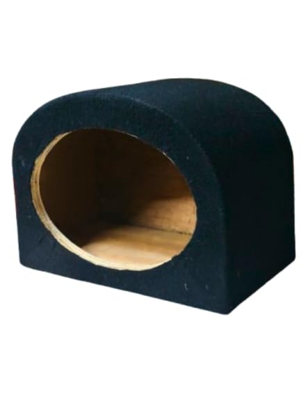Image of 6 /9 Oval Empty Wooden Empty Box 6inche ovl Shape Coaxial Speaker Cabinet Installation Wooden Enclosure for Home Theater, aplifier, car, buss, Truck