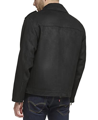 DKNY Men's Modern Motorcycle Jacket4