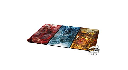 AArt TM YuGiOh Gods Obelisk Slifer RA Collage Template 2017 Master Rule 4 Link Zone Playmat TCG Playmat MTG Playmat