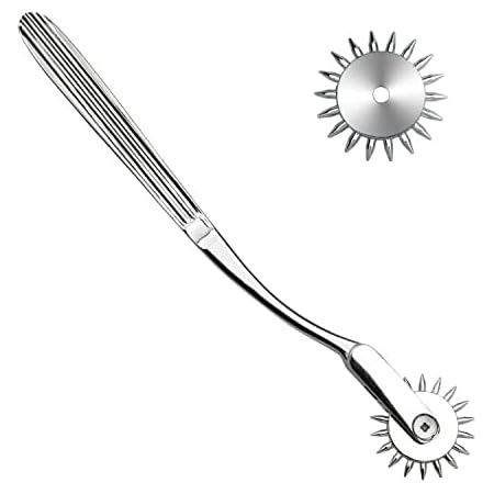 Wartenburg Neuro Pinwheel Stainless Steel Diagnostic Instrument Pinwheel Pin Wheel Gear Roller Rolling for Testing Nerve Sensitivity. 1 Round