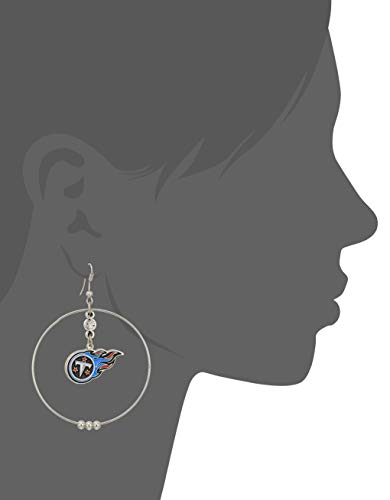 Image of NFL 2-Inch Hoop Earrings