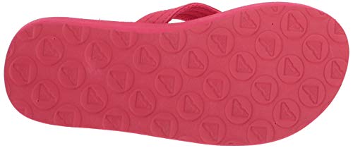 Roxy Girl's Vista Flip Flop Sandal, Berry 20, 11 Little Kid Us #TOP3