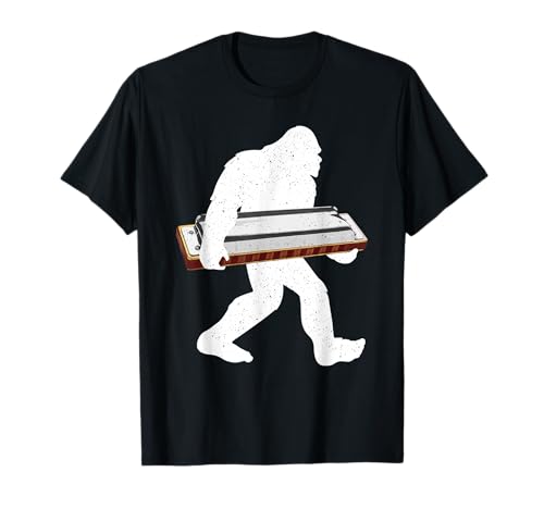 Funny Harmonica Art for Men Women Boys Girls Kid Harmonicist T-Shirt