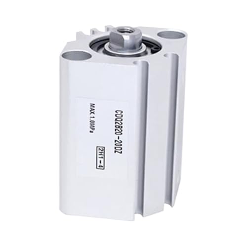 Cilindro neumático CDQ2B50 compacto con vástago de rosca macho M 2