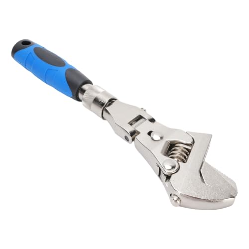 Llave de trinquete de cabeza flexible con giro de 180 grados ajustable 3