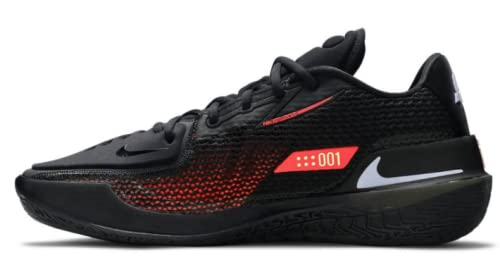 Nike mens Nike Air Zoom G.t. Cut LOW TOP, BLACK/GHOST-HYPER