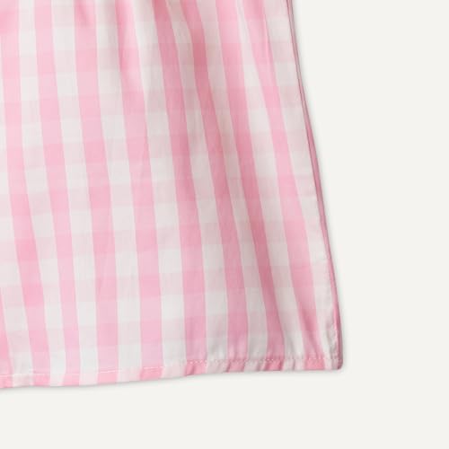 Image of Amazon Essentials x Sofia Grainge Toddlers and Baby Girls' Cotton Sateen Sleeveless Top and Pants Play Set