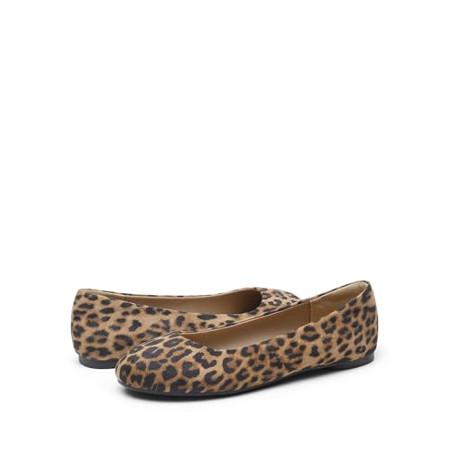 Image of DREAM PAIRS Women's Sole-Simple Ballerina Walking Flats Shoes