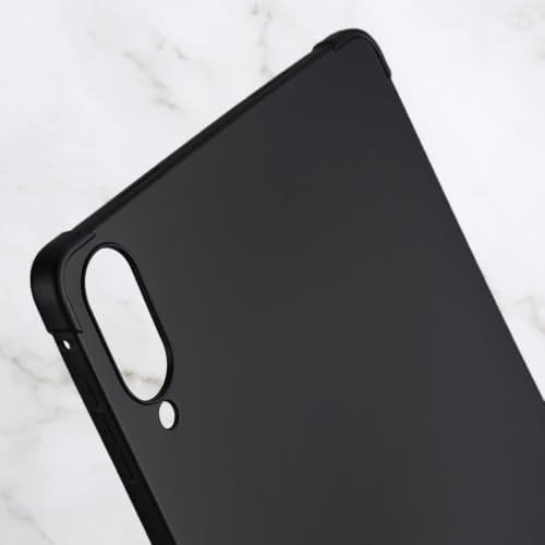 Funda TechLife Pad Pro 12 4G LTE 2025 carcasa negra resistente a golpes con soporte para tablet 2