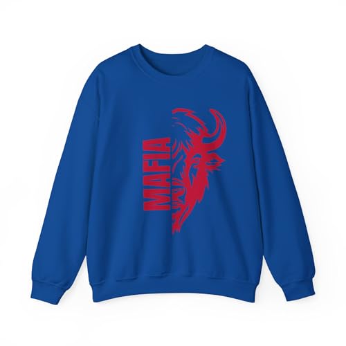 Buffalo Mafia Sweatshirt for Buffalo Football Fan Royal
