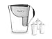 Produktbild PearlCo - Wasserfilter Fashion (anthrazit) mit 3 classic Filterkartuschen - passt zu Brita Classic