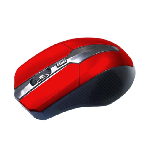 Genérico Ratón inalámbrico para portátil - inalámbrico | Computer Wireless | Resolución óptica 1200DPI inalámbrico | Rendimiento, Antislip, antisweat, Ajuste de 3 velocidades, Oficina, Viaje