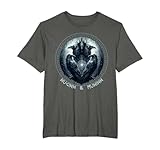 Odin Ravens Huginn & Muninn Vegvisir Tshirt Vikings Myth Tee T-Shirt